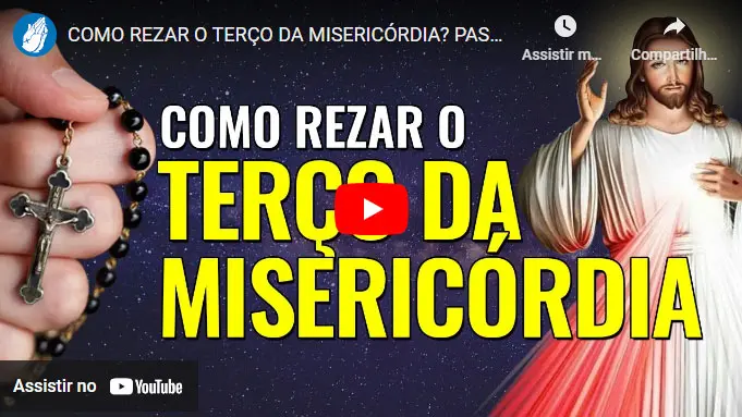 Terço da Misericórdia no YouTube